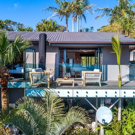 Palms On Kennedy Point - Stay Waiheke Te Whau Bay Exterior photo